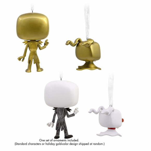 Hallmark Disney the Nightmare Before Christmas Ornaments Set of 2 NWT - Picture 2 of 2